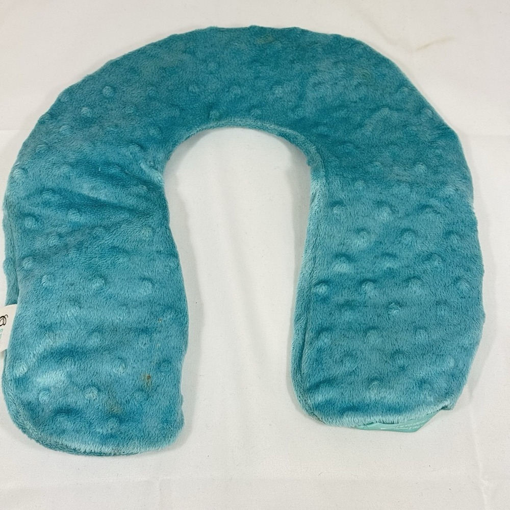 Beauticontrol Neck Wrap Hot Cold Spa Removable Gel Insert & Soft Aqua Cover Open